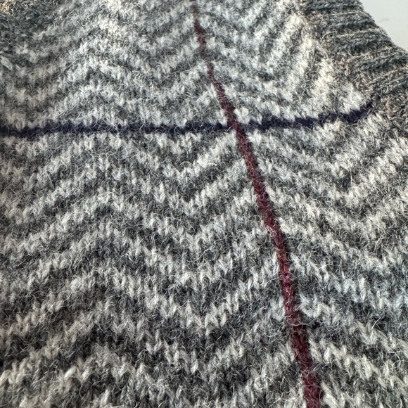 Vintage Filene's The Men's Store Shetland Wool Grandpa Sweater Vest / medium - Picture 3 of 8